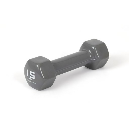 아이워너 PVC 컬러 아령, 1.5kg, 1개