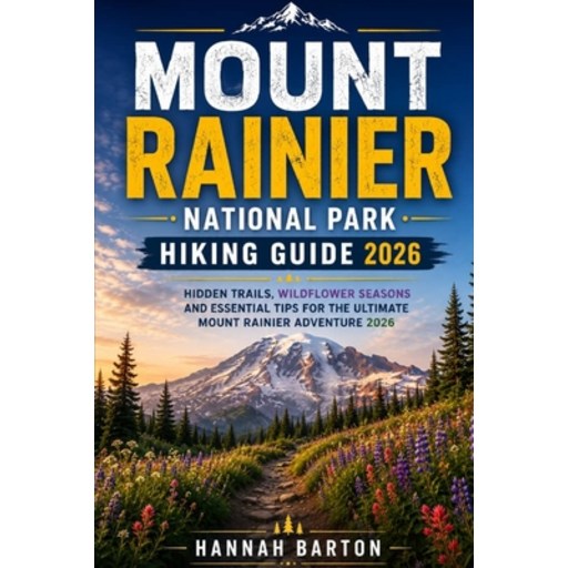 (영문도서)Mount Rainier National Park Hiking Guide 2026: Hidden Trails, Wildflower Seasons..., Paperback
