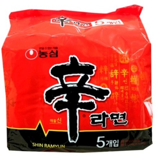 농심 신라면 120g 5개