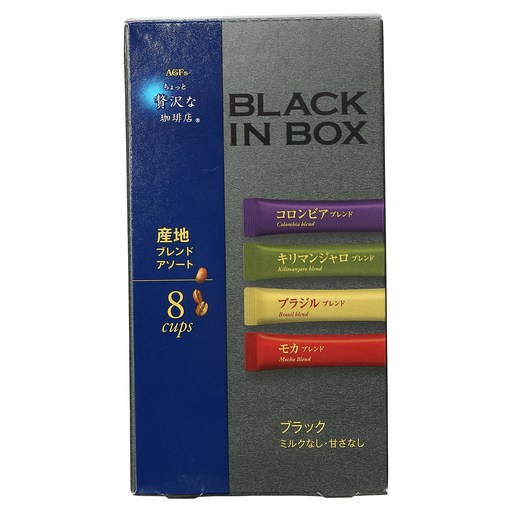 조금호화로운커피숍 블랙 인 박스 산지 블렌드 혼합