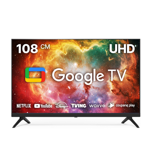 TNM 43인치 UHD 스마트TV 구글 안드로이드