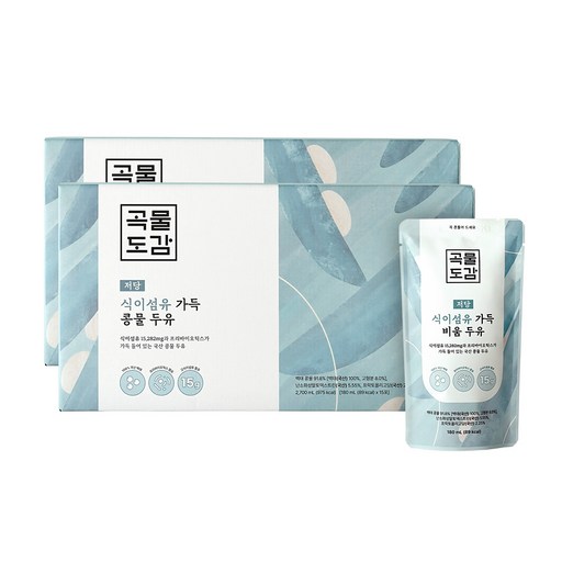 곡물도감 식이섬유 가득 비움두유