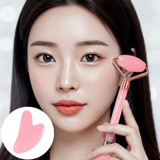 [괄사 무료증정] 롤러 괄사 얼굴 전신 마사지 기구 디톡 페이스