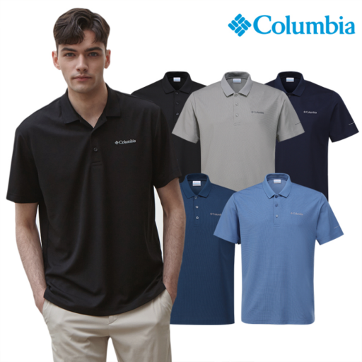 컬럼비아 컬럼비아 남성 옴니위크 기능성 반팔 카라 티셔츠 (C22-YMD601)