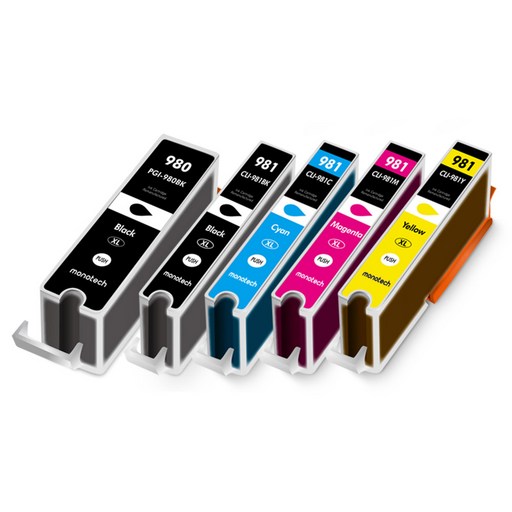 모노테크 캐논 호환잉크 PGI-980 CLI-981 XL 세트