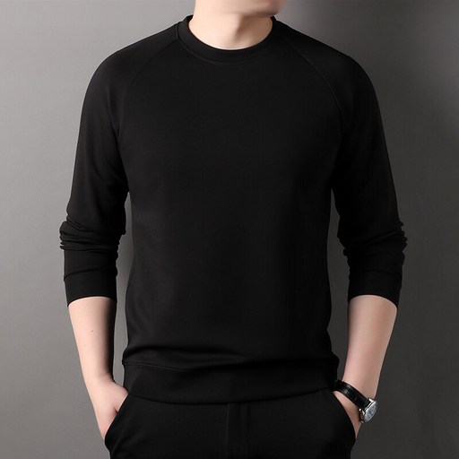 투니스 남성 슬림 캐주얼 맨투맨