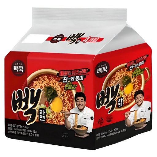 백쿡 빽라면 115g