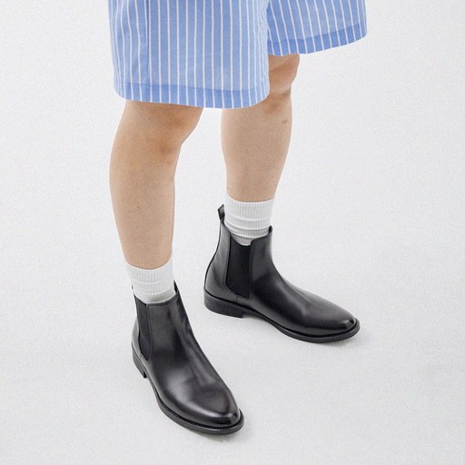 B191 뉴 베이직 첼시 부츠 블랙
