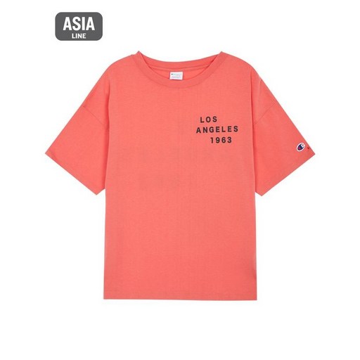 20SS [ASIA] 여성 시티 레터링 반팔 티셔츠 CKTS0E471C1