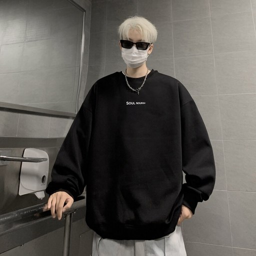 투니스 남성 라운드넥 맨투맨