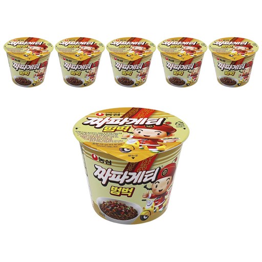 짜파게티 범벅 컵라면 70g