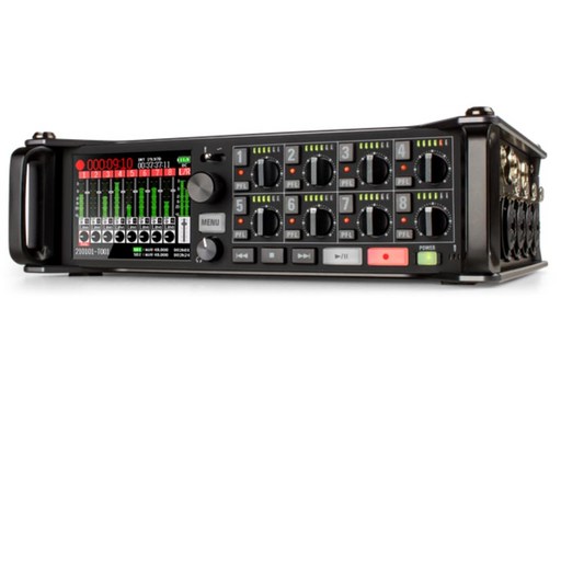 ZOOM F8nPro AD 8 10 32bit 8 Neutrik XLRTRS 줌 필드 레코더 업무용 듀얼 컨버터 탑재