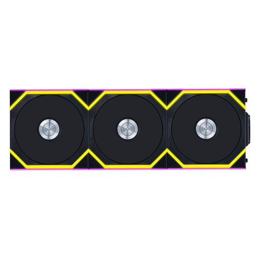 LIAN LI UNl FAN SL Wireless 120 블랙 3팩 컨트롤러 포함