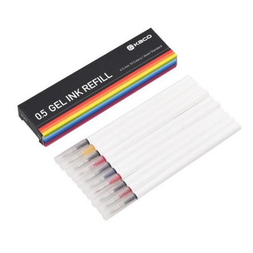 카코 퓨어 젤펜 리필심 10P 0.5mm