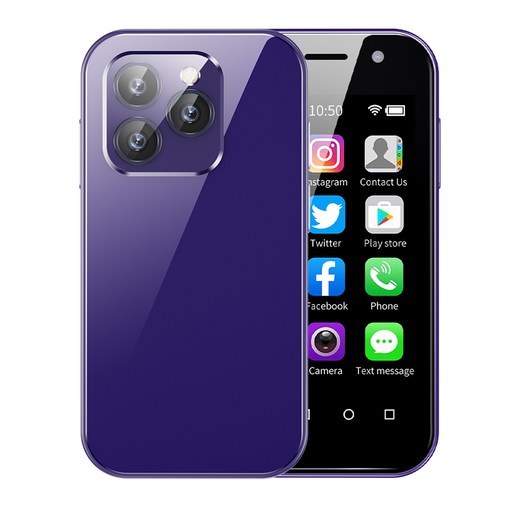 SOYES XS14 Pro 3GB RAM 64GB ROM 슈퍼 미니 스마트폰 4G LTE 3.0인치 화면 Android 9.0 옥타코어 프로세서 귀여운 소형 핸드폰 선물