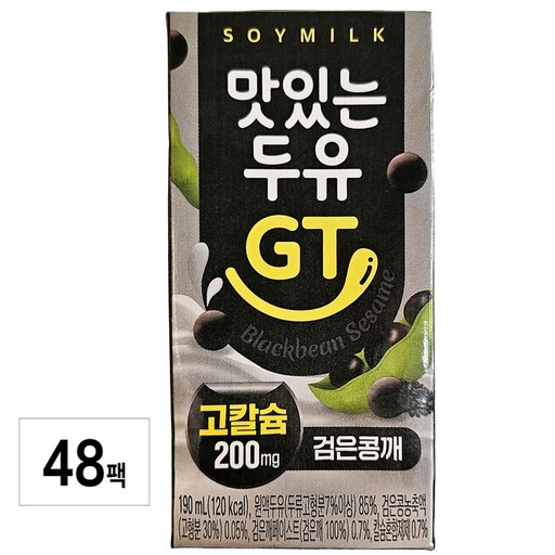 맛있는두유GT 검은콩 깨 칼슘