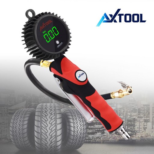 AXTOOL 디지털 타이어 게이지 공기압 주입기
