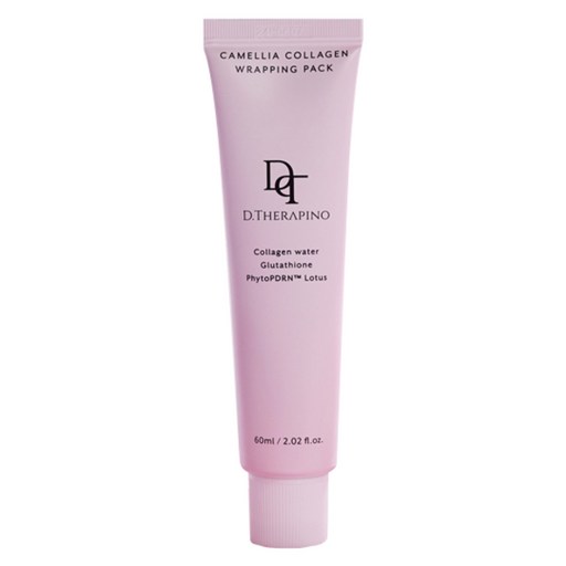 디테라피노 카멜리아 바르는 콜라겐 마스크팩 물광 랩핑팩 필오프팩 60ml