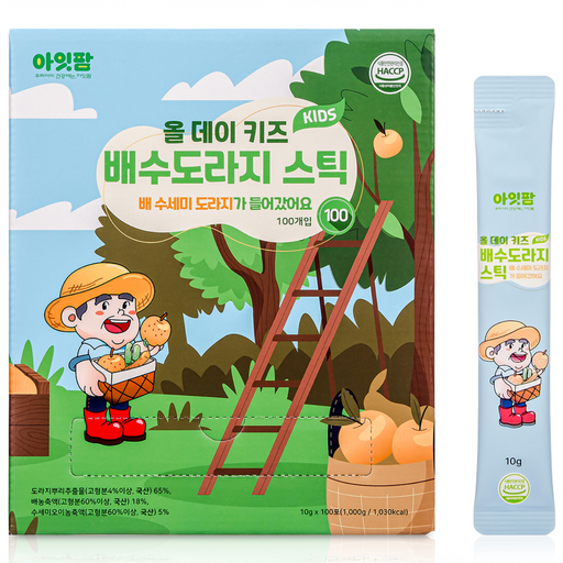 아잇팜 올데이 키즈 배수도라지 스틱