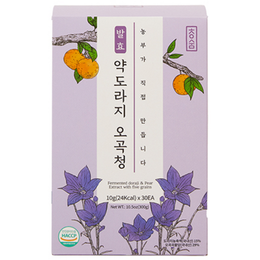 청숨 발효 약도라지 오곡청 스틱형