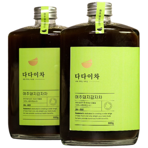 다다이차 국산 여주 돼지감자차 진액