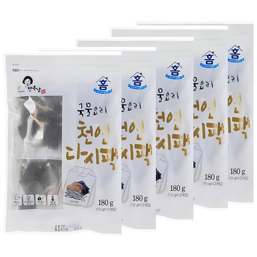 안옥남 천연 국물용 다시팩