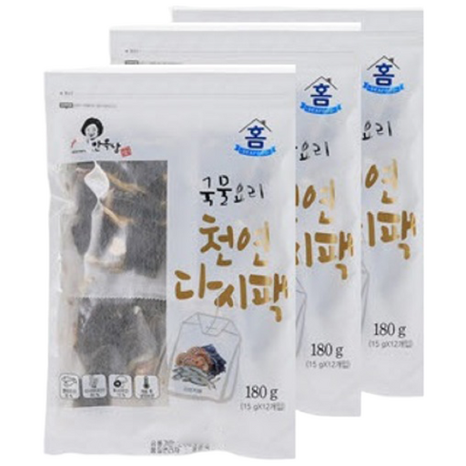 안옥남 천연 국물용 다시팩