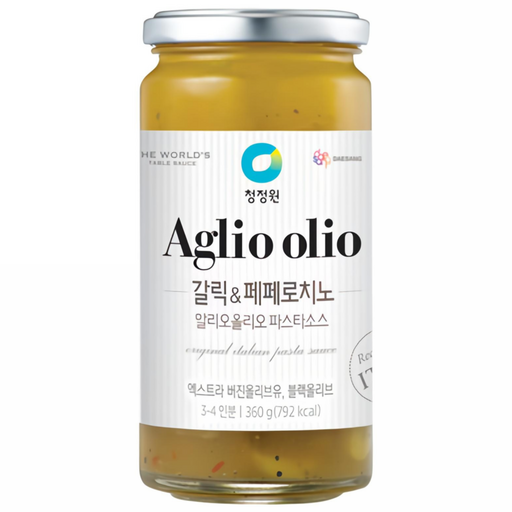 청정원 갈릭 앤 페페로치노 알리오올리오 파스타소스