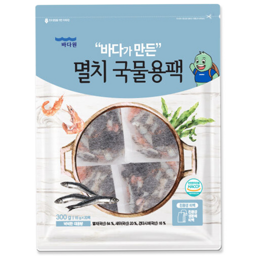바다원 멸치 국물용팩