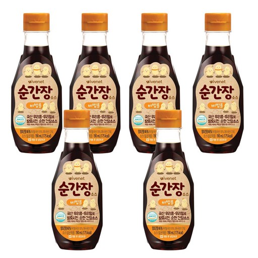 아이배냇베베 순간장 소스 190ml