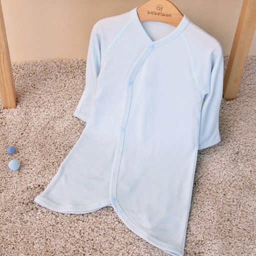 베베라온 신생아 아기 배냇가운