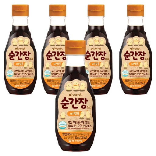 아이배냇베베 순간장 소스 190ml