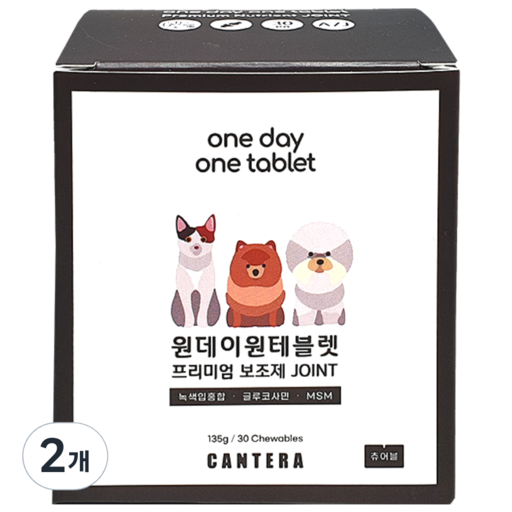 원데이원테블렛 츄어블 조인트 영양제
