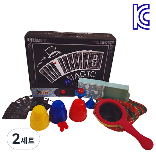 (KC인증) JL매직 마술도구7종 어린이마술세트 바로마술사 초등학생 어린이매직쇼 장기자랑 학예회