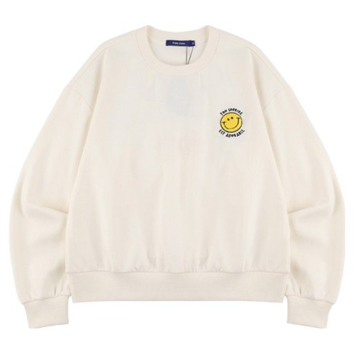 클라이드앤 여성용 스마일 맨투맨