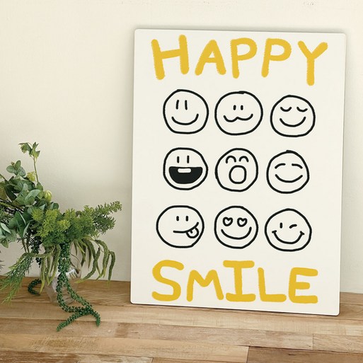 오홀리브 손잡이 액자테이블, 33 해피 스마일
