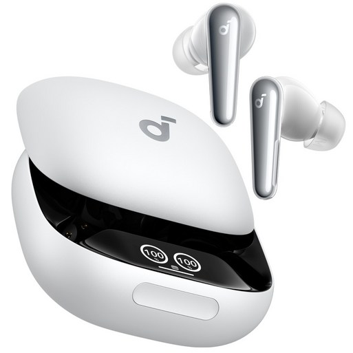 앤커 사운드코어 리버티4 프로 노이즈캔슬링 블루투스 이어폰 A3954, 화이트