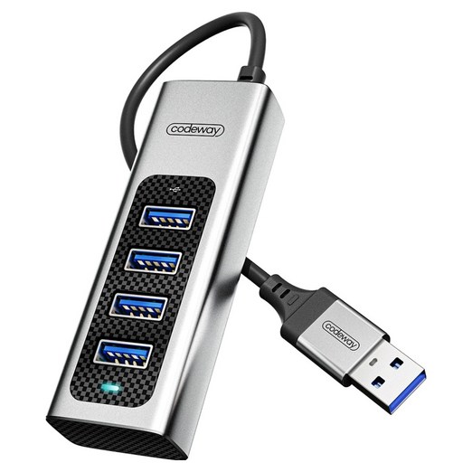 코드웨이 USB 3.0 타입 노트북 멀티허브 4포트