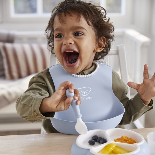 공식 베이비뵨 베이비 빕 이유식 턱받이 1개입