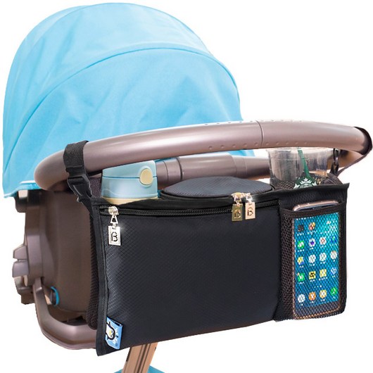 브리사 유모차 정리함, 정리함 코코블랙 + 지퍼 블랙, 1개