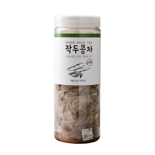 기쁨농원더진한 작두콩차 티백, 1g, 40개입, 1개