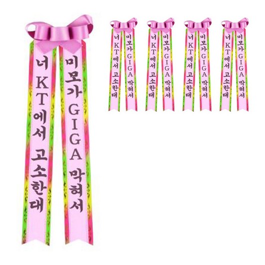 필레오 인간화환 소형, 너 KT에서 고소한대 미모가 GIGA 막혀서, 5개
