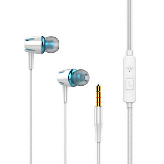 주닉스 이어폰, 화이트 블루, ZNS-B6