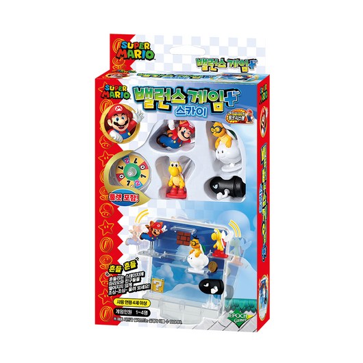 에포크게임즈 슈퍼마리오 밸런스 게임 플러스 스카이, 혼합 색상, 1개 슈퍼마리오원더특전 에포크게임즈 슈퍼마리오 밸런스 게임 플러스 스카이, 혼합 색상, 1개 슈퍼마리오원더특전