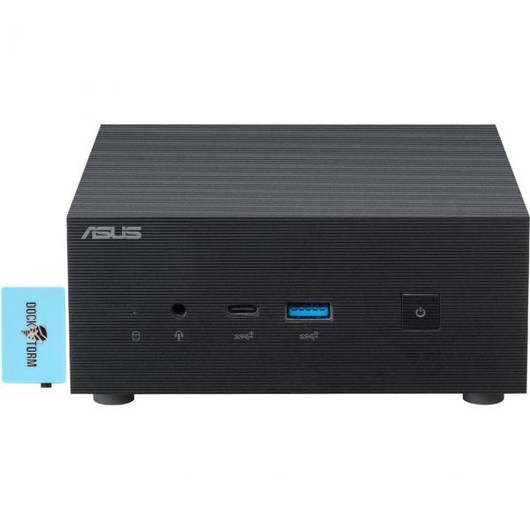 도크츠톰 허브 포함 ASUS PN63 비즈니스 미니 PC(인텔 i7-1165G7 4코어 32GB RAM 1TB PCIe SSD 인텔 아이리스 Xe WiFi BT 5.2, 32GB RAM|512GB SSD, Win10H