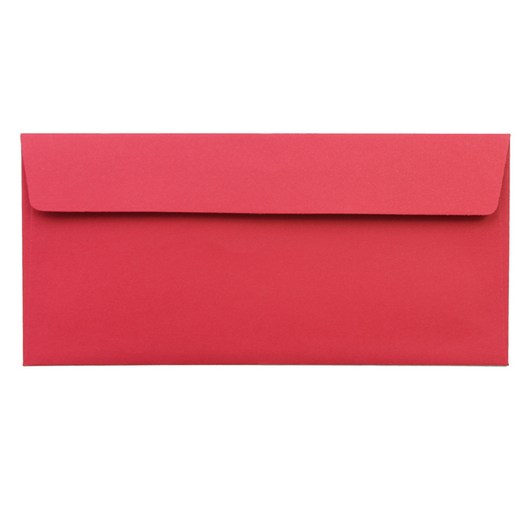 케이링크365 편지봉투 컬러봉투 10장 22cmX11cm 디자인편지봉투, 1개, 04레드10매