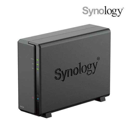 공식판매점 시놀로지 Synology DS124 NAS 스토리지 1베이 [2년보증]