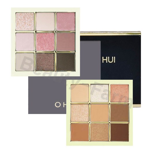 오휘 리얼컬러 아이 팔레트 9색 5g, 01 베이지 모먼트, 1개