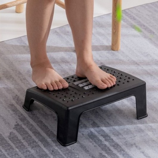 그로우핸즈 발받침대 책상 지압 발거치대, 블랙