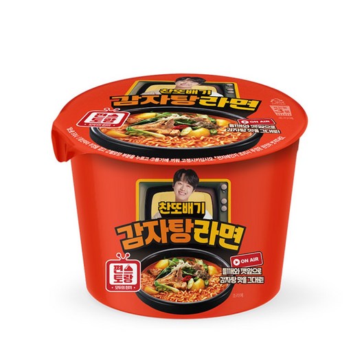 찬또배기 감자탕라면, 6개 오모리김치찌개라면